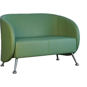 Sedací souprava PANTHEON - 2, 2-sed, ekokůže zelená