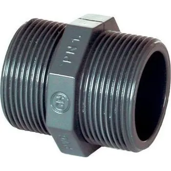 PVC tvarovka - Dvojnipl 1 1/2“ ext.