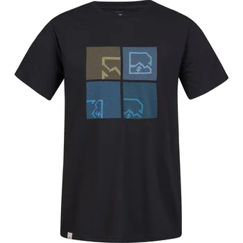 Pánské tričko Pánské triko HANNAH RAMONE ANTHRACITE/BLUE S