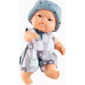Panenka Realistická panenka chlapeček Lucas v čepici od firmy Paola Reina ze Španělska (Los Peques 21 cm)