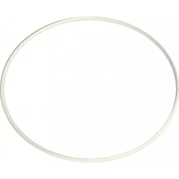 Lapač snů Kovový kruh na lapač snů Ø22 cm - bílý