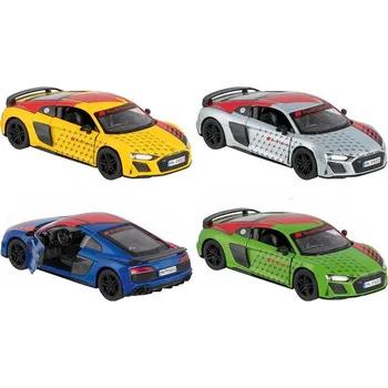 autíčko Kovový model - Auto Audi R8 Coupe potisk (2020), 1:36, 1ks - Akce