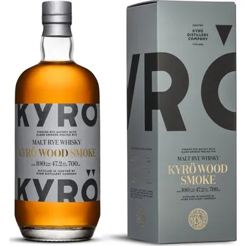 Whisky KYRÖ Wood Smoke 0,7l 47,2% GB