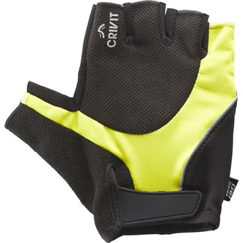 Cyklistické rukavice CRIVIT Cyklistické rukavice (9, žlutá)