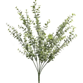 umělá květina Umělá keř, Blahovičník - Eukalyptus keř 'Dali' velký 43 cm (N314601)