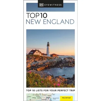 DK Eyewitness Top 10 New England - DK Eyewitness [EN] (2024, Brožovaná, Dorling Kindersley Ltd)