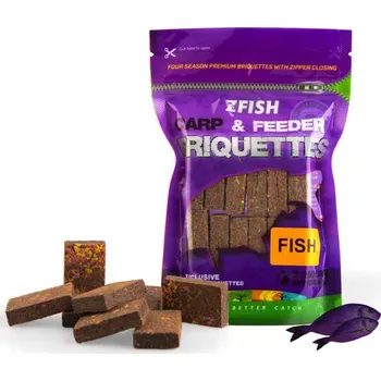 Zfish zakrmovací brikety (pelety) 220g Vanilka / Konopí