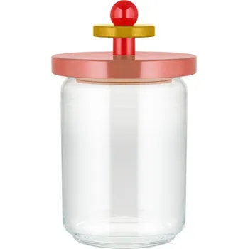 Dóza na potraviny Dóza na potraviny 100 COLLECTION 1 l, růžová, sklo, Alessi - doprava zdarma od 2999 Kč