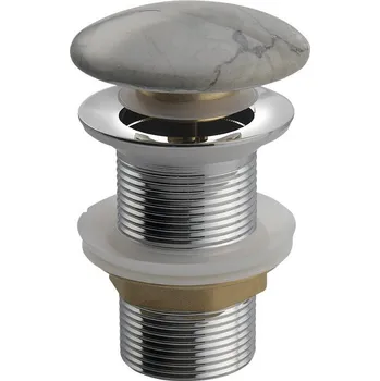 Sifon DALMA umyvadlová výpust 5/4“, click-clack, grigio