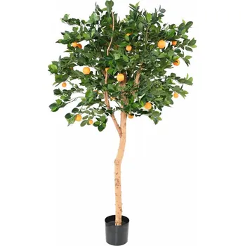 umělá květina Luxusní umělý strom POMERANČOVNÍK T, 185cm