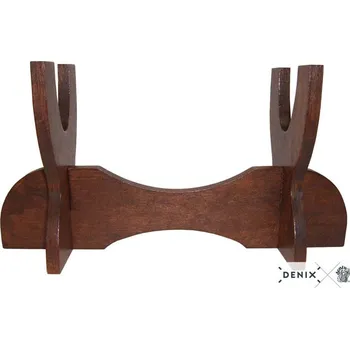 Přívěsek Stojánek dřevěný na pistoli Denix 801 - hnědý