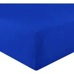 Prostěradlo jersey tmavě modrá TiaHome 200x220cm