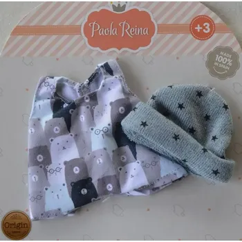 Doplněk pro panenku Obleček na miminko - chlapečka Lucase od firmy Paola Reina (Obleček na Los Peques 21 cm)