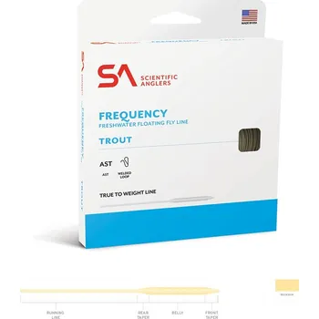 Muškařská šňůra Scientific Anglers Frequency Trout Buckskin