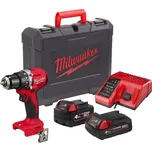 MILWAUKEE Příklepová vrtačka M18 BLPDRC-422C, 1x2.0Ah + 1x4.0Ah + Dárek