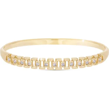 Náramek biju Pozlacený náramek 14k, pevný se zirkony 2002501