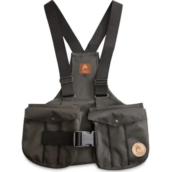 tréninková pomůcka pro psa Firedog Dummy vesta Trainer s plastovou sponou myslivecká zelená Velikost: M