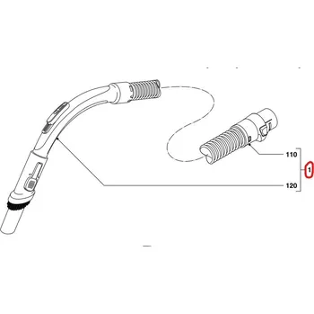 Domácí spotřebič 300004655611 - Parketová hubice pro vysavač Philips