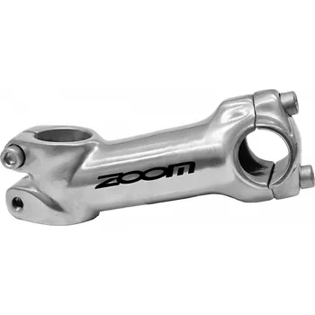 Představec na kolo představec ZOOM 90mm stříbrný