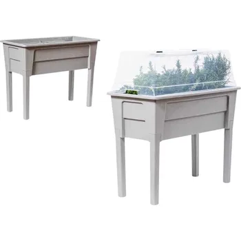 Vyvýšený záhon Vyvýšený záhon CountrySide Colombic 78 x 38 x 81 cm šedá