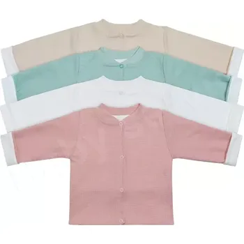 Kabátek dvojitý stojáček Ažur Baby Service Pudrová velikost 68 (8647)