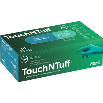 Vyšetřovací rukavice Easycare Rukavice NITRIL Ansell zelené chemical resistance vel.XL -bal.100ks