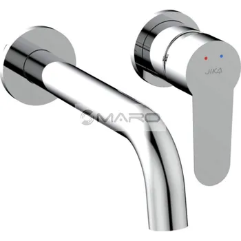 JIKA Enyo Baterie umyvadlová podomítková, výtok 205 mm, 2 otvory, chrom, H3112G60041201