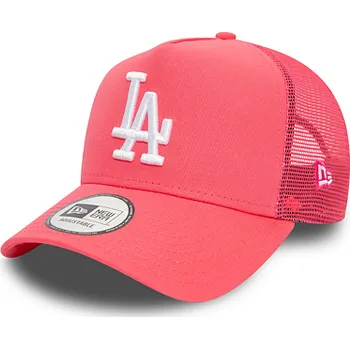 Kšiltovka Kšiltovka New Era 940 AF TRUCKER MLB LOS ANGELES DODGERS Blush/White velikost O/S