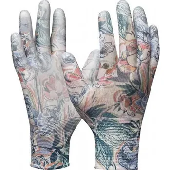 Pracovní rukavice Rukavice MISS FLOWER pracovní velikost 7