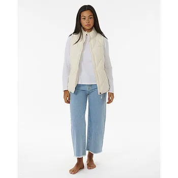 Dámská vesta Vesta Rip Curl ANTI-SERIES SHOREBREAK VEST Off White velikost M