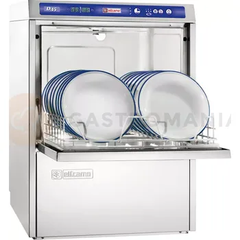Myčka nádobí Univerzální myčka s dávkovači saponátů, změkčovačem a odpadním čerpadlem, 6,4 kW | ELFRAMO, 802451