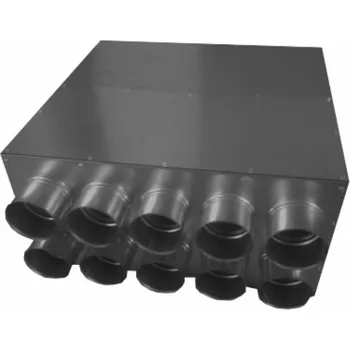 VentilaFlex distribuční box pro ohebné potrubí VentilaFlex ⌀ 75 mm Model: 10 výstupů, Průměr potrubí [mm]: Ø 200