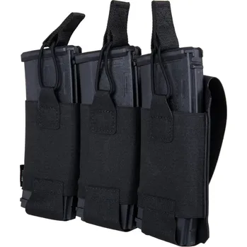 Flexibilní sumka Laser Cut pro 3x M4/AK na MOLLE - černá, M-Tac