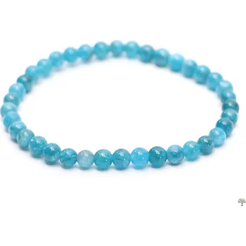 Šperk Magieprirody.cz Dětský náramek Apatit - 4 mm kuličky #639 - z přírodních kamenů