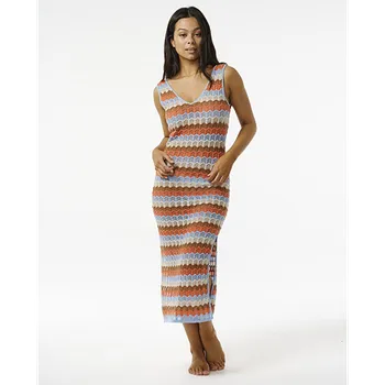 Dámské šaty šaty Rip Curl SANTORINI SUN CROCHET DRESS Multico velikost L