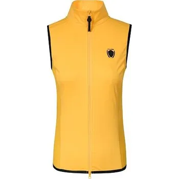 Dámská kombinovaná vesta Covalliero S/S 2024, žlutá velikost S