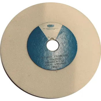 Brusný kotouč Tyrolit T418333 | Brusný kotouč plochý 175x20x20 mm, 99BA80L9V40 (Z80)