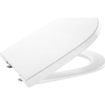 WC sedátko Roca Gap Round záchodové prkénko s pomalým sklápěním bílá A801D22001