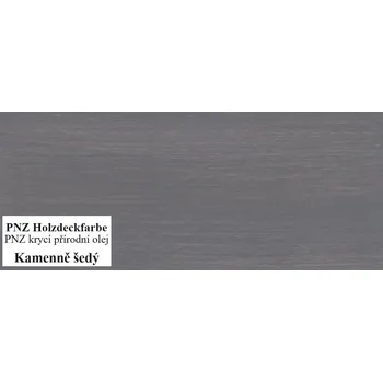 barva a nátěr na dřevo PNZ Krycí přírodní olej 10l Odstín: Steingrau - kamenně šedý