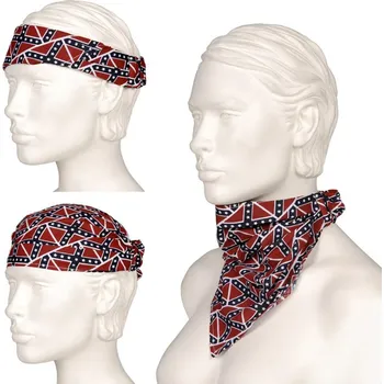 Šátek Šátek REBEL 3v1 - Jižanská vlajka, Fostex Garments