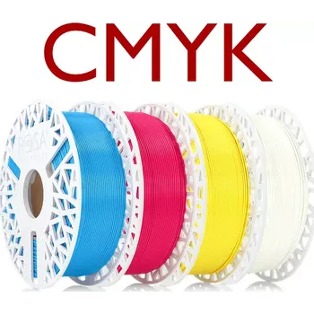 Filament Filament ROSA3D / PLA Starter / SET "LITHOPHANE" CMYK / 1,75 mm / 4x1 kg