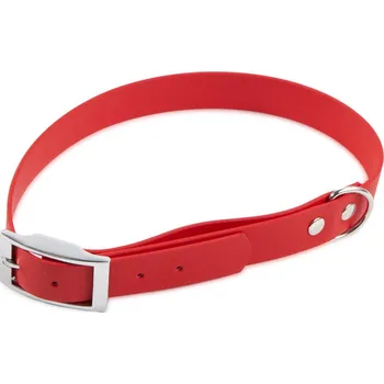 Obojek pro psa Firedog BioThane Obojek Basic 25mm 45-53cm Barva: Červená