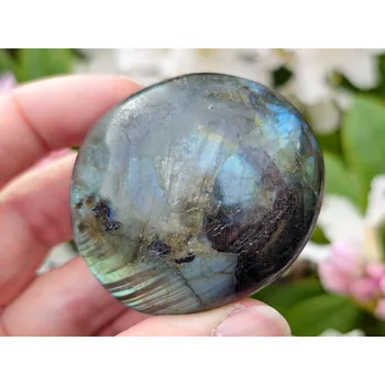 Přírodní kámen Labradoritový leštěný kámen 124g