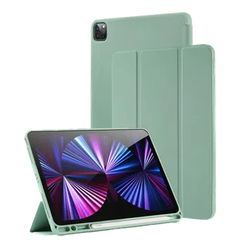 Pouzdro na tablet Flip pouzdro pro iPad Pro 11" 2018/2021/2022 s držákem pro Apple pencil a stojánkem Barva: Zelená
