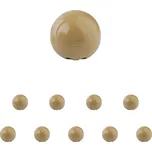 Walteco Dveřní zarážka, průměr 35mm, k našroubování, béžová Množství: 10 ks