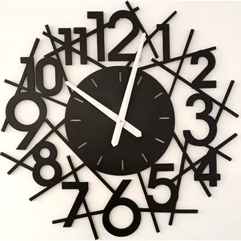 Hodiny MAJADESIGN Nástěnné hodiny EDGE 12 KULATÉ - BAREVNĚ LAKOVANÉ Velikost: 30x30