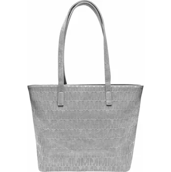 Kabelka Velká světle šedá kabelka přes rameno se vzorem Sirene