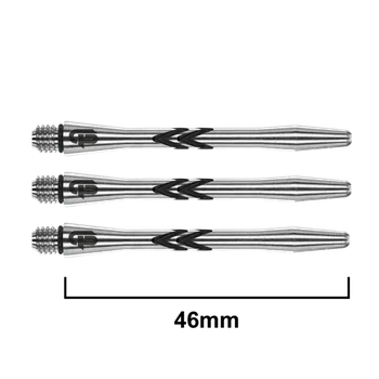 Příslušenství pro šipky Násadky Red Dragon ICEMAN V-Groove Black Medium