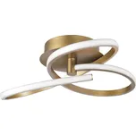 Zlaté kovové stropní LED světlo Nova Luce Fusion 51 cm