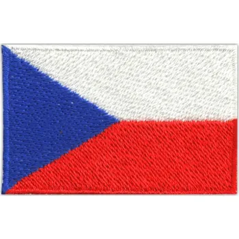 Nášivka Bikers Mode Vlajka CZ (Česká republika) nášivka Velikost.: MALÁ